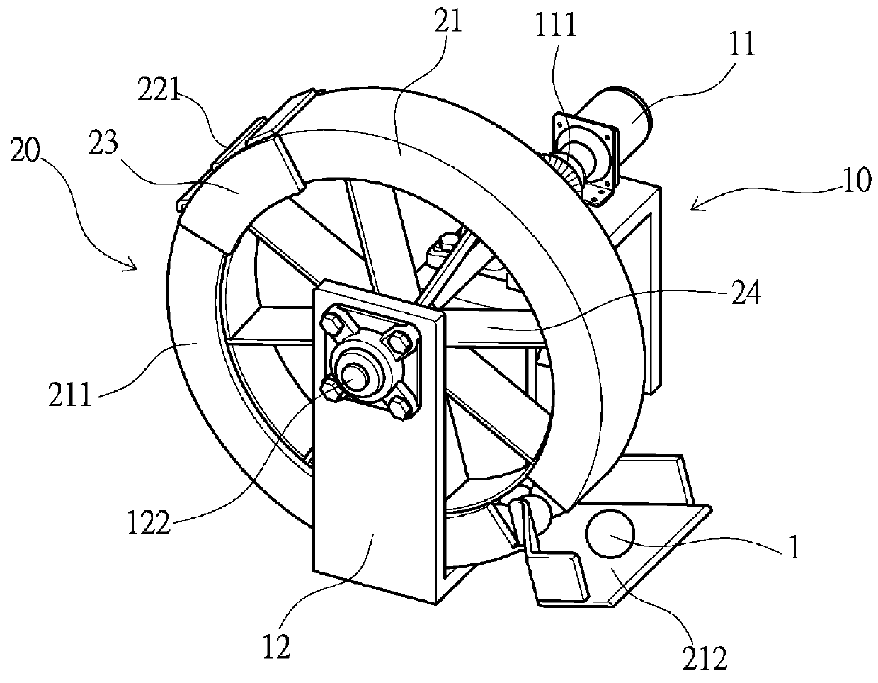 Circular-Track Ball-Drawing Device