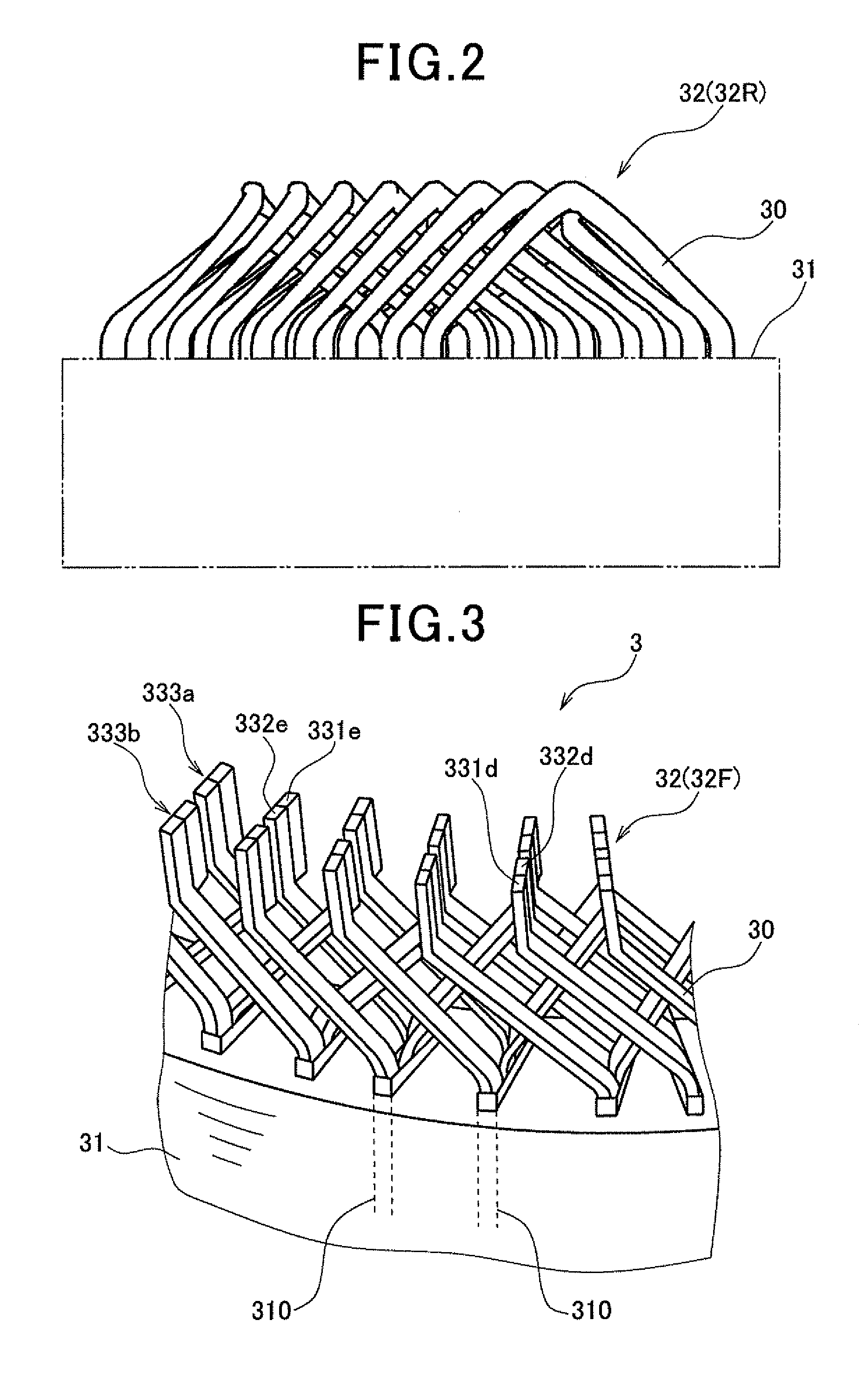 Stator for electric rotating machine