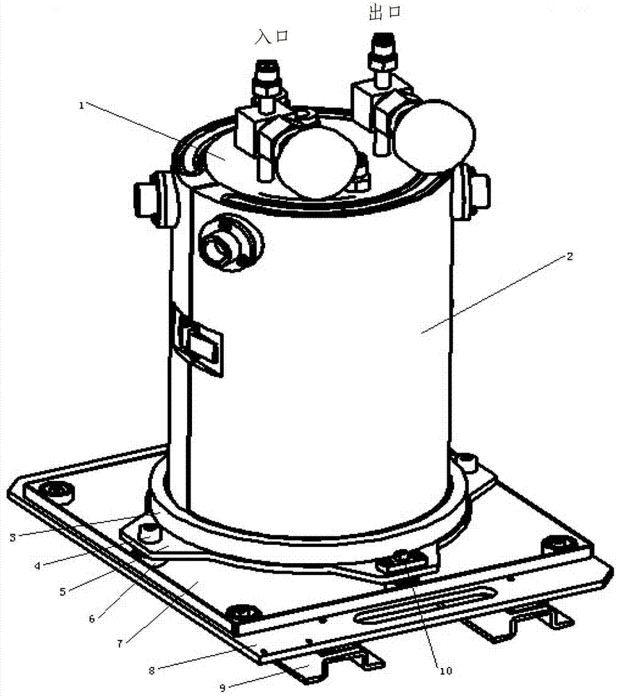 Pick-place device for reaction source bottles