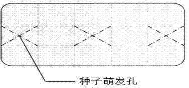 Method for recovering vegetation through micropore thin films