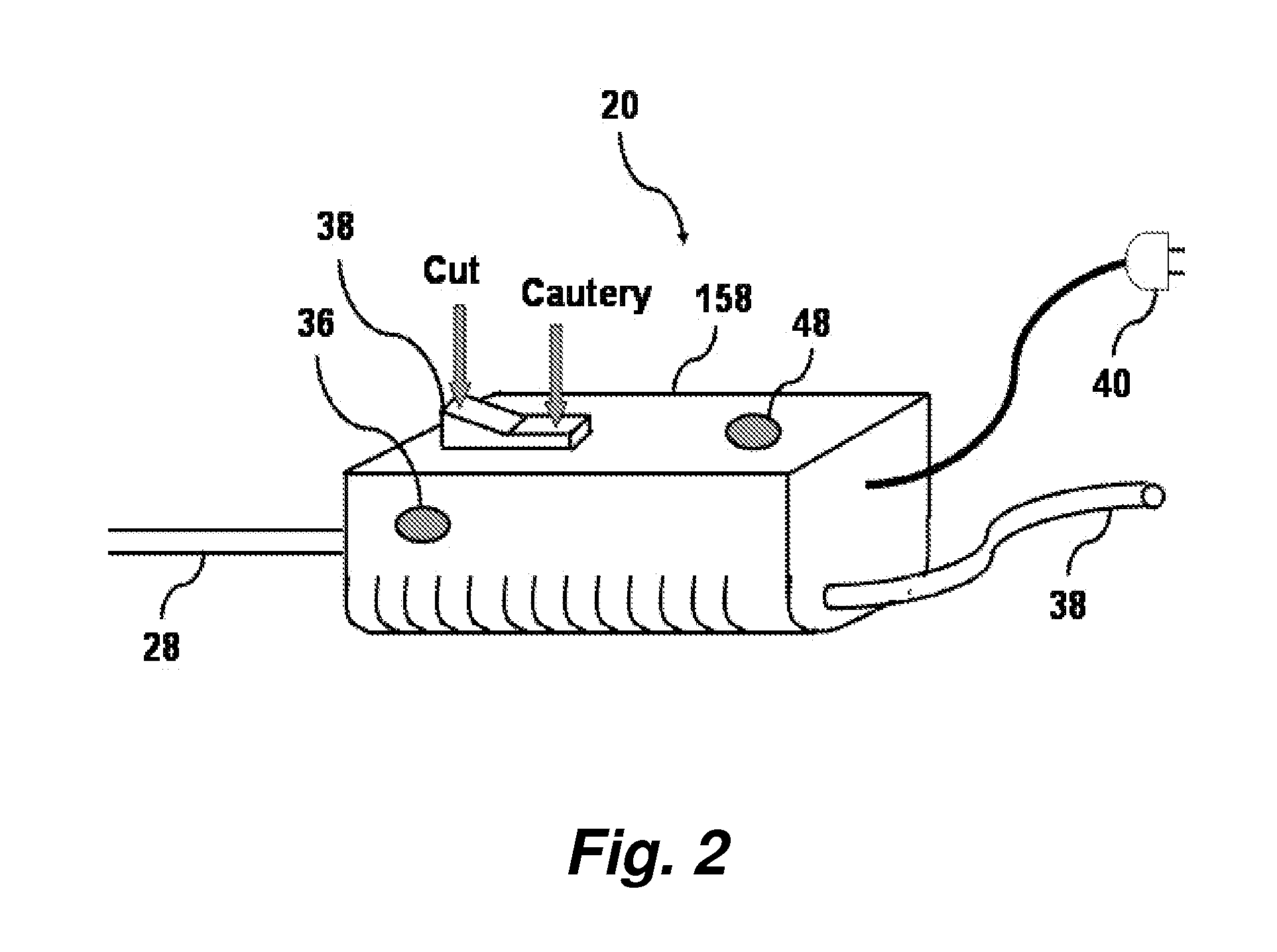 Device for improved visualization of operative sites during surgery