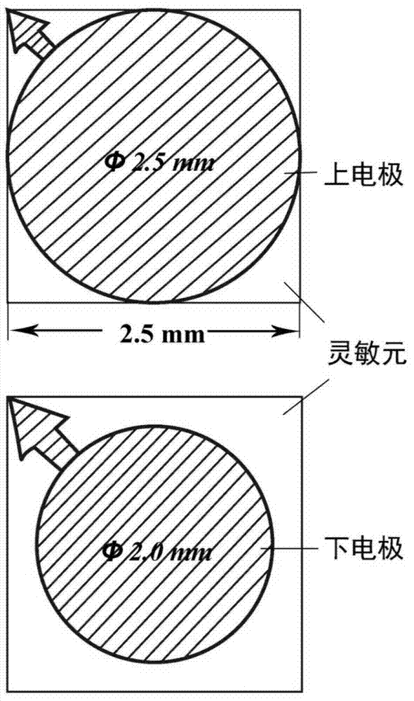 Relaxation ferroelectric monocrystal pyroelectric infrared detector and preparation method thereof