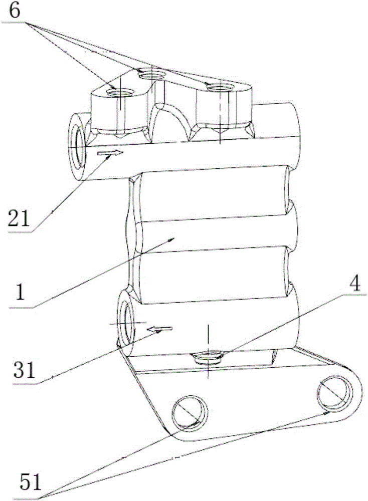 Multifunctional fuel distributor