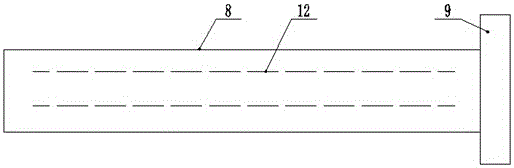 Night luminous alarm fence