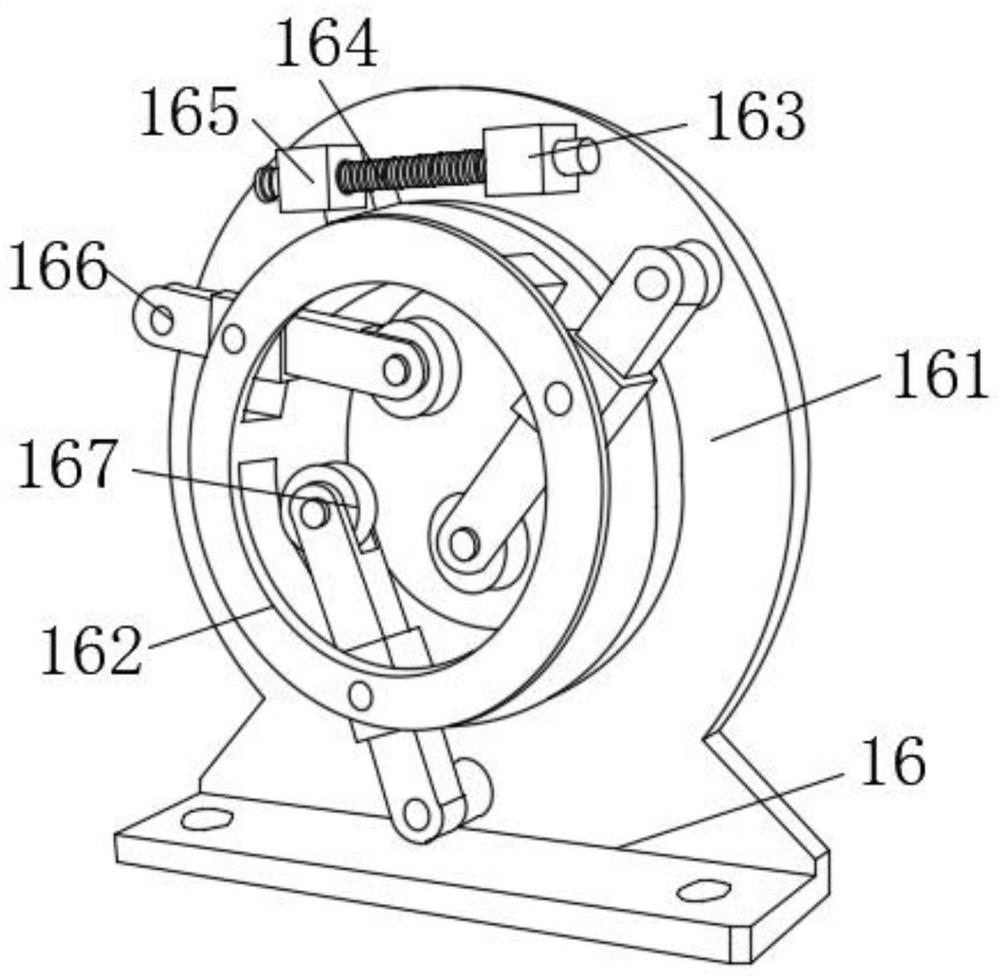 Anaesthesia machine threaded pipe adjusting device for anesthesia department operation