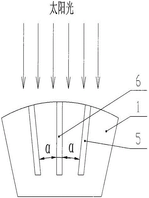 Solar tracking device of intelligent concentrating solar battery cell