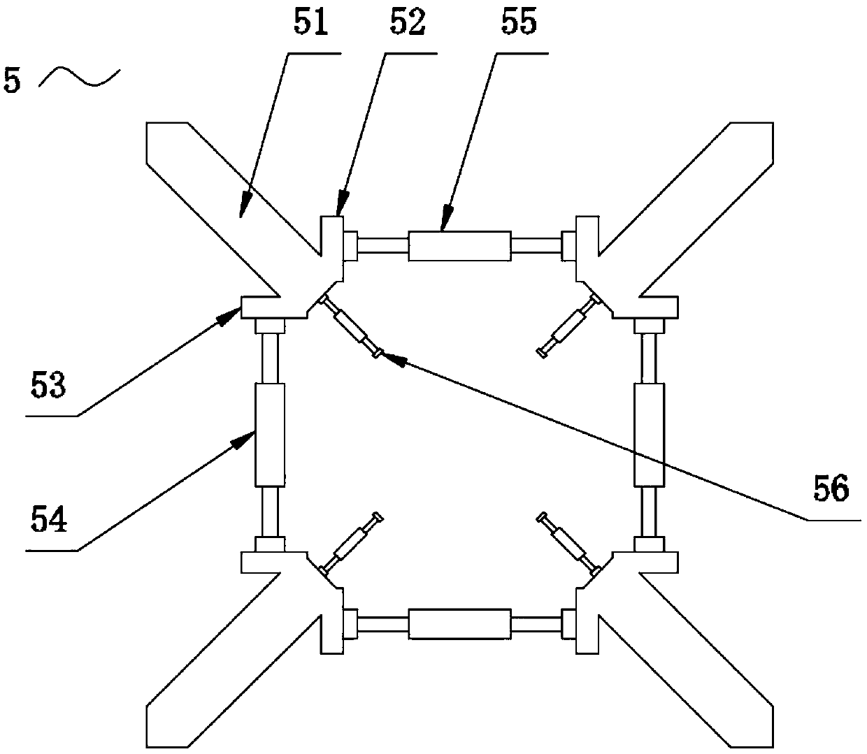 Novel #-shaped building damping device