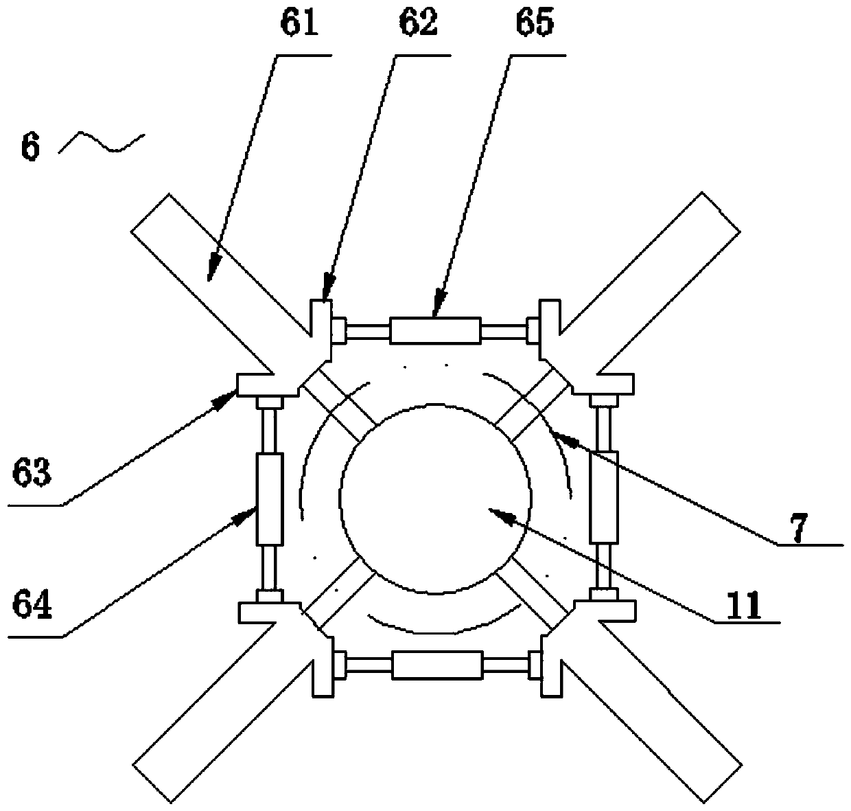 Novel #-shaped building damping device