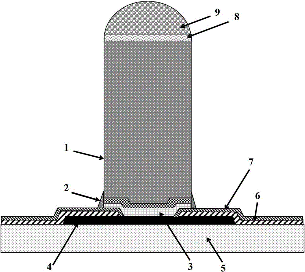 bump bottom protection structure