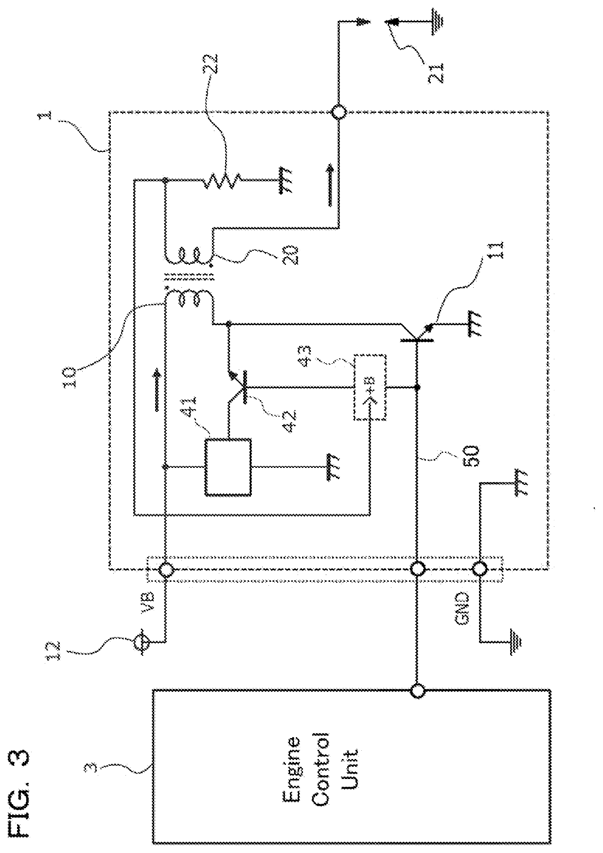 Internal combustion engine use ignition device