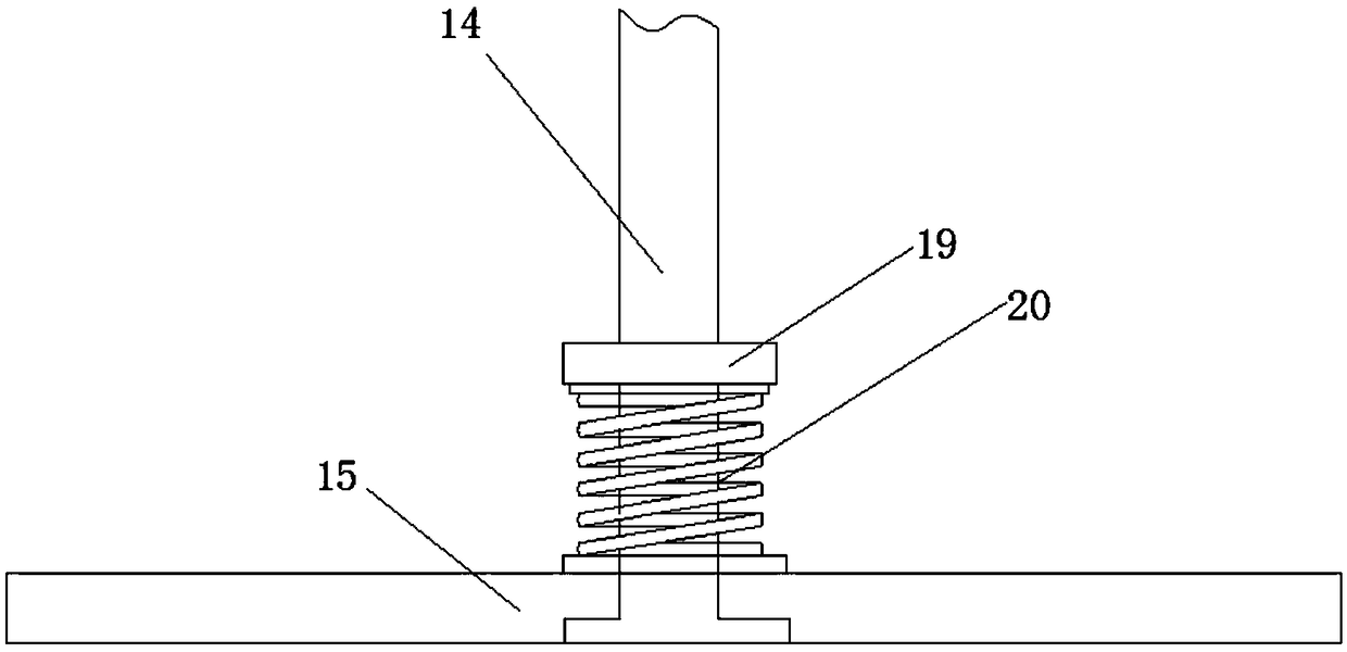 Toona sinensis rolling device