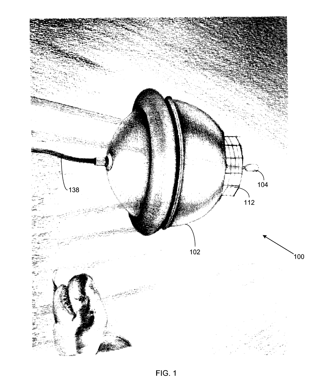 Assembly for Harnessing a Pendulum Motion from Fluid Wave Energy for Conversion to Power