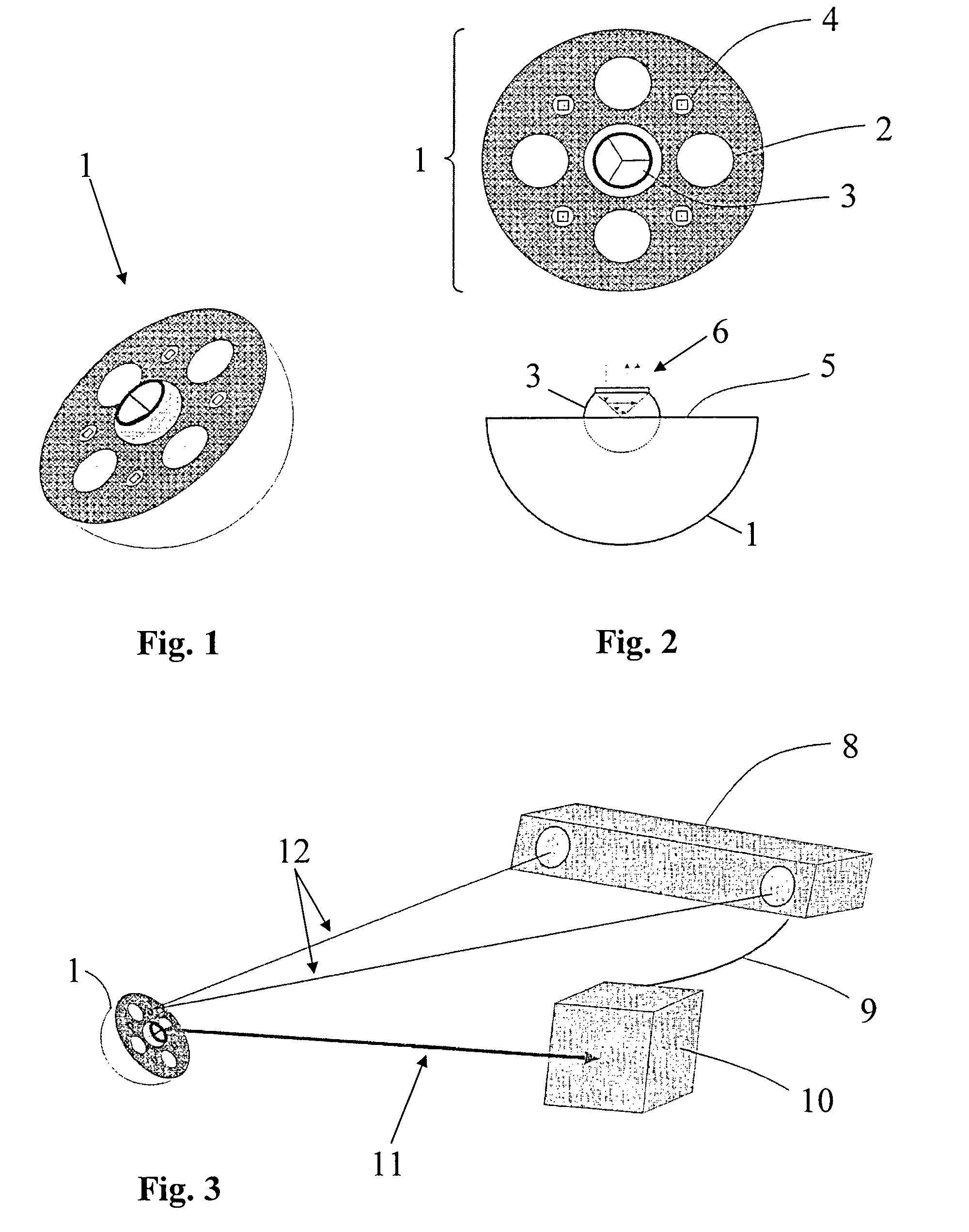 Medical laser target marker and its use