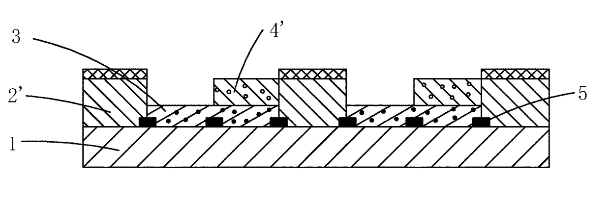 Method for manufacturing quantum dot color filter