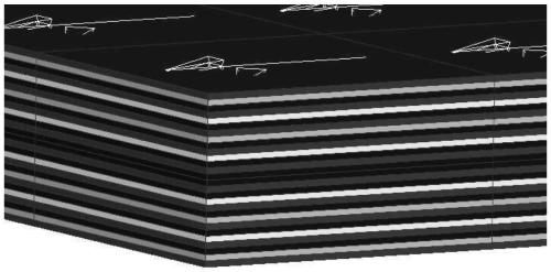 Optimization design method for composite material laminated plate layup