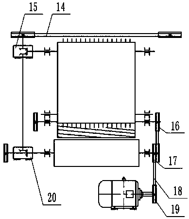 Flexible-stripping and pressure-friction type soybean breeding thresher