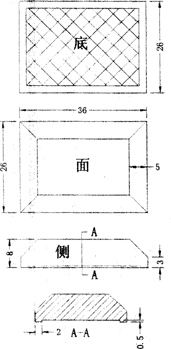 Horizontal coordinatograph