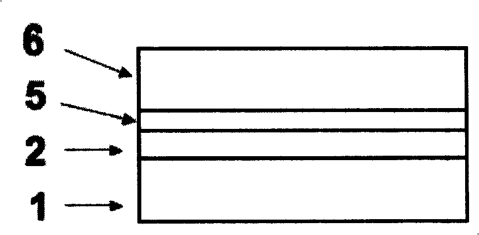 Surface plasma resonance instrument chip based on polyethyleneglycol and method for making same