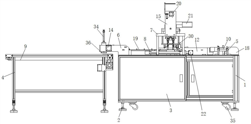 Efficient and stable mask production machine