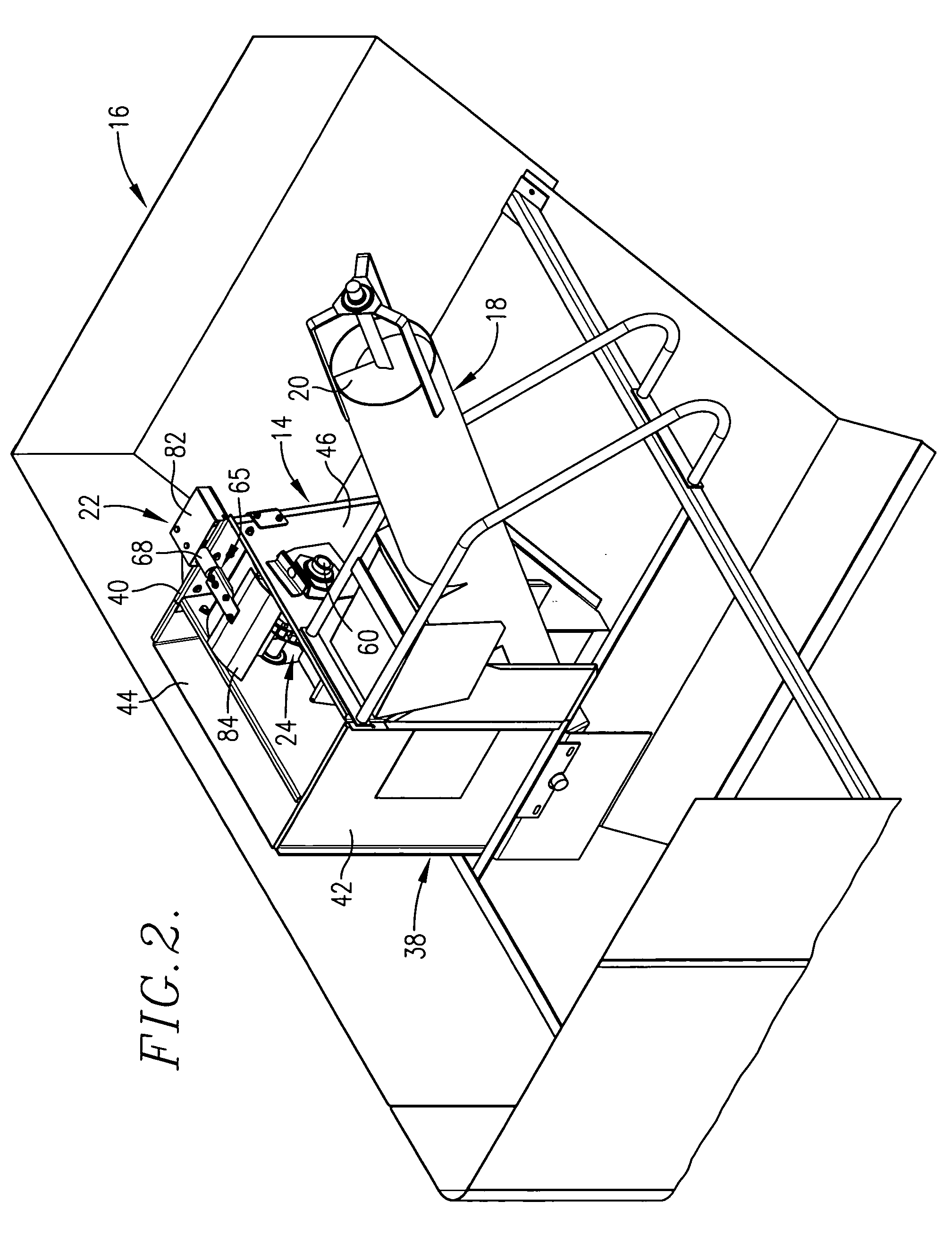 Mass flow grain monitor and method