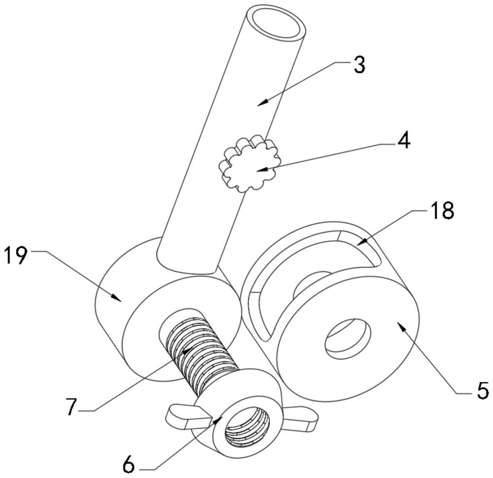 A kind of airway unblocking device for respiratory support in critical care medicine