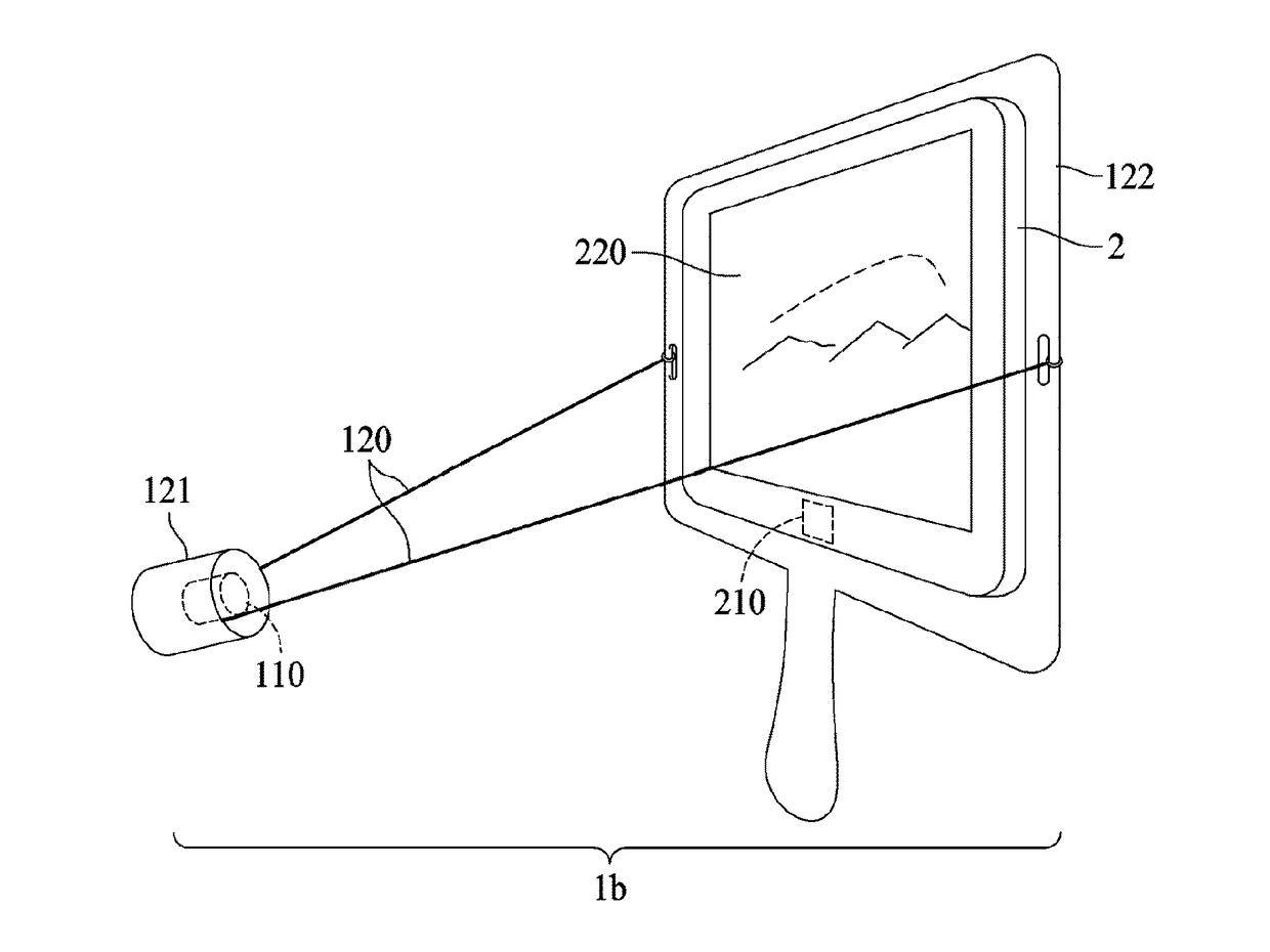 Input device for transmitting user input