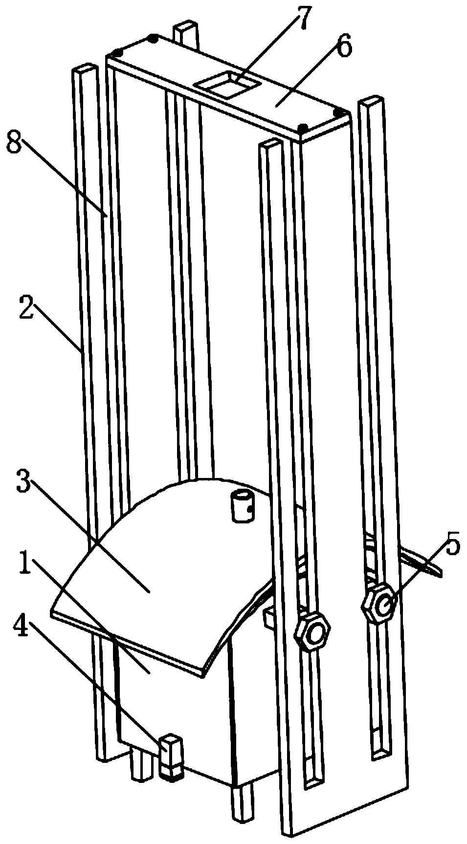 Preassembled plate, assembled mechanism and outdoor prefabricated substation