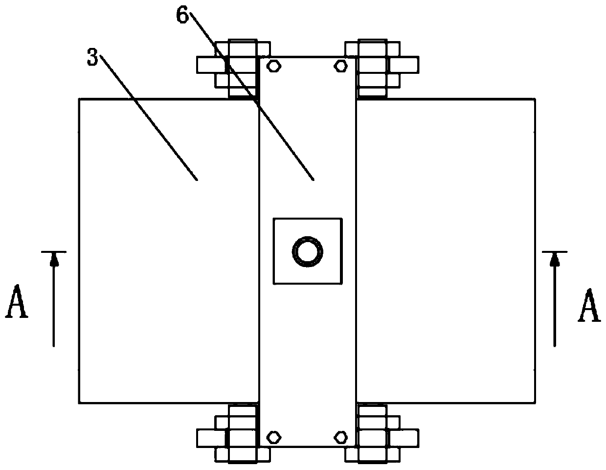 Preassembled plate, assembled mechanism and outdoor prefabricated substation