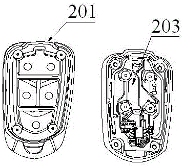 Remote control device for motor vehicle