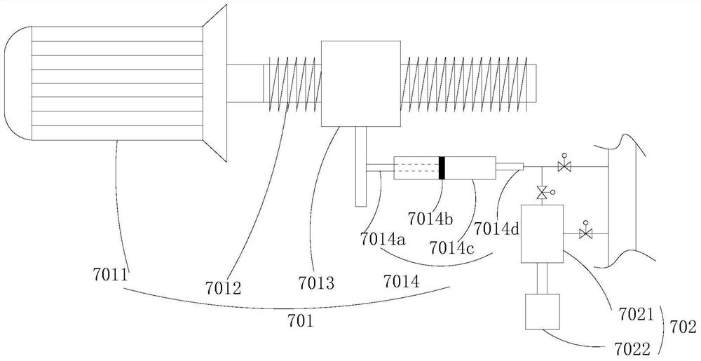 Ejecting thermosyphon multifunctional oil return device for heat pump unit