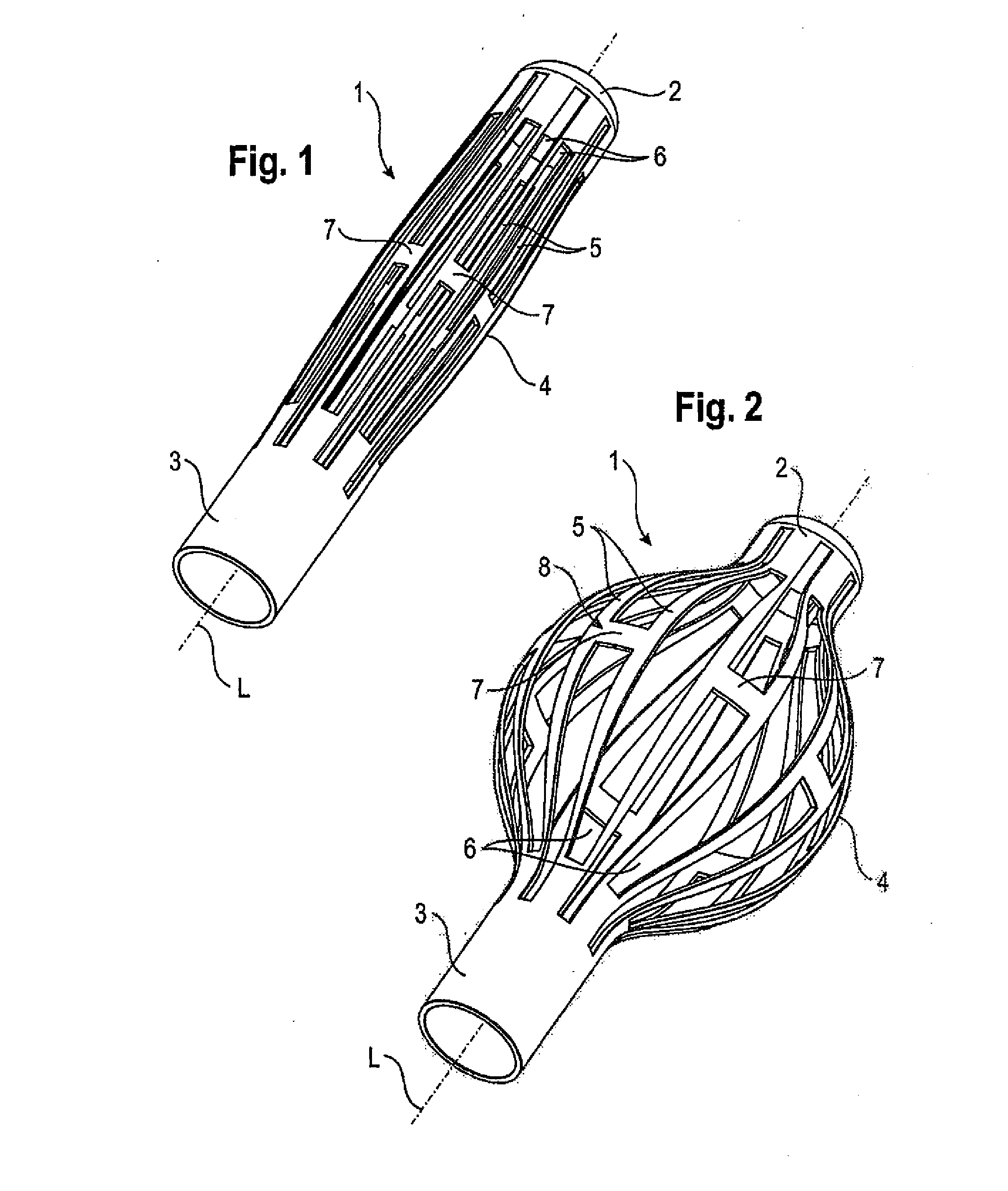 Implant for stabilizing vertebrae or bones