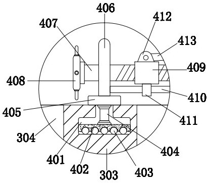 New energy vehicle battery replacement robot with anti-fall protection performance