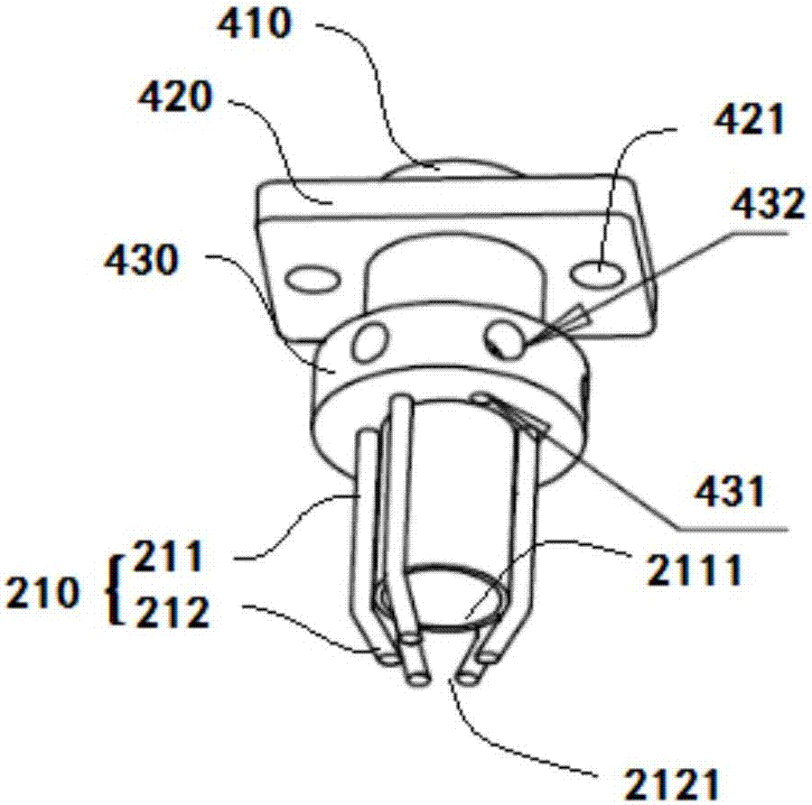 Clamping device for bolt locking