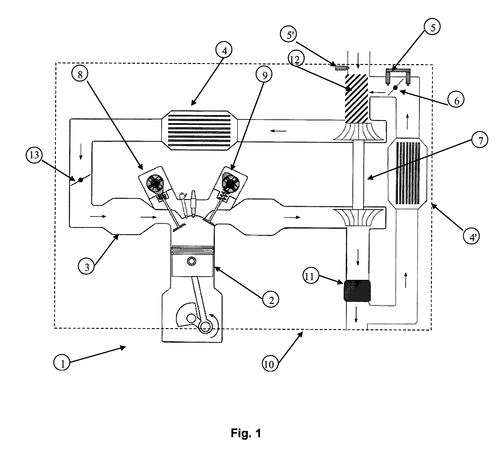 Method of controlling a combustion engine from estimation of the burnt gas mass fraction in the intake manifold