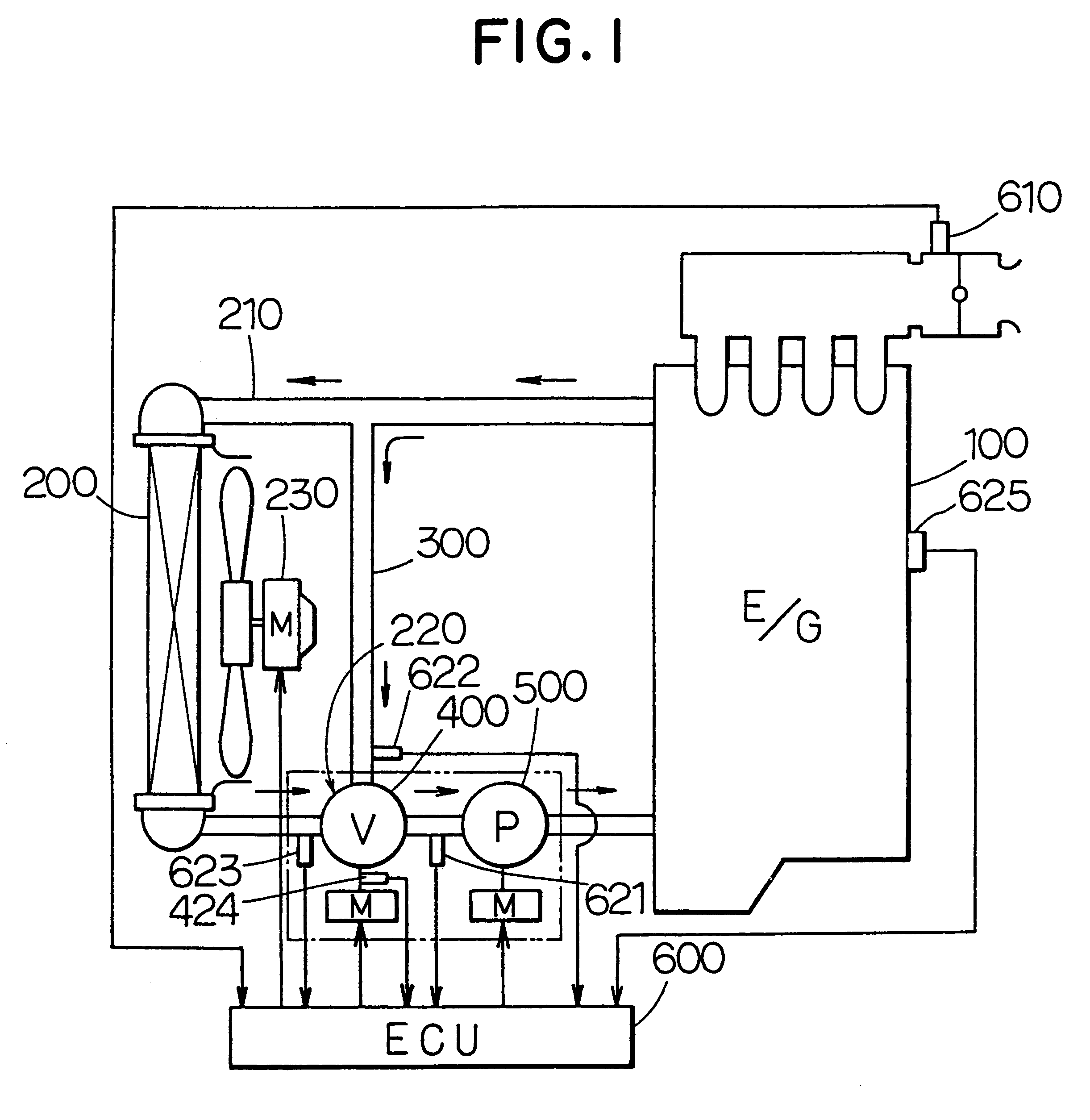 Cooling apparatus for liquid-cooled internal combustion engine