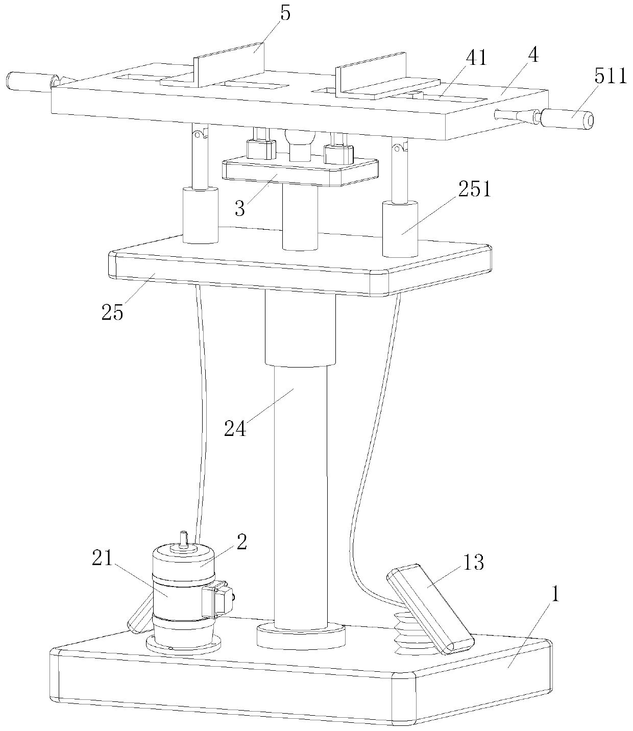 Multifunctional auxiliary device for graphic design teaching