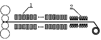 Thick-specification hot-rolled dual-phase steel plate and manufacturing method thereof