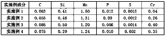 Thick-specification hot-rolled dual-phase steel plate and manufacturing method thereof