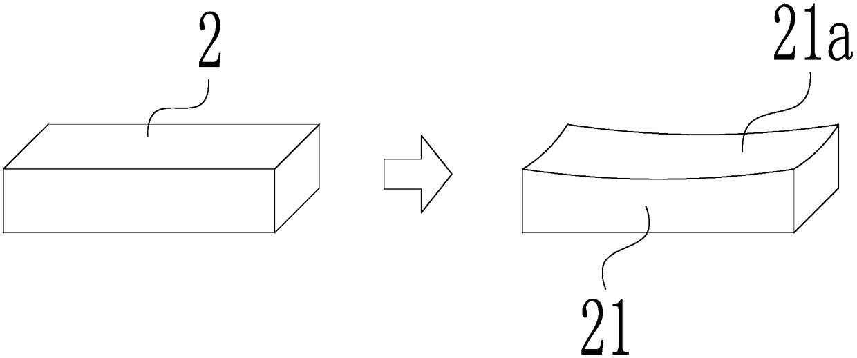 Preparation method of curved-surface crystal for X-ray micro-imaging