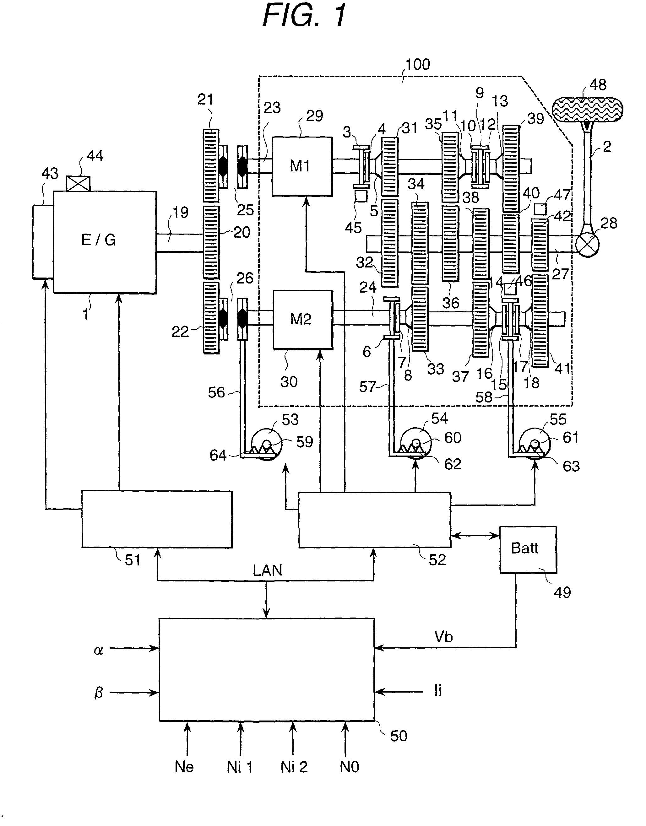 Power transmission apparatus for automobile