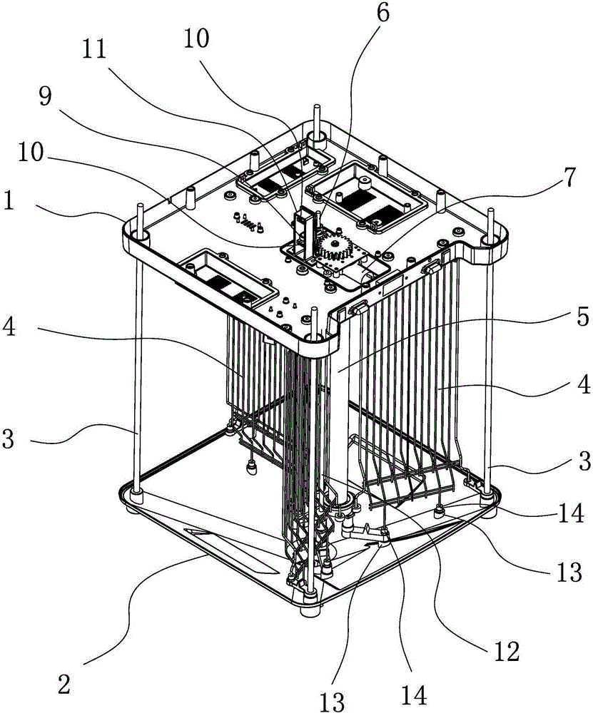 Automatic insect eliminating and killing lamp