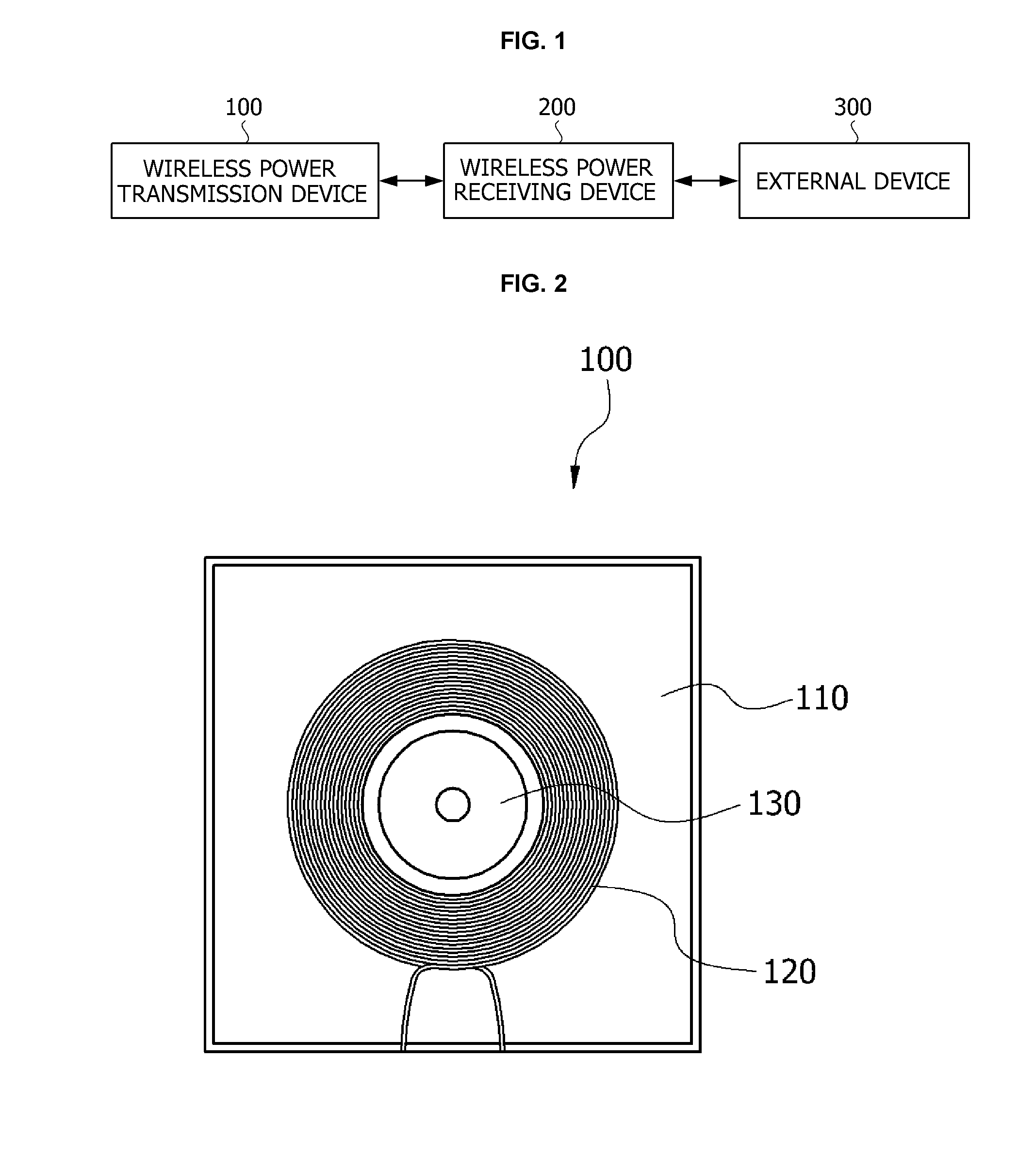 Receiving antenna and wireless power receiving device including the same