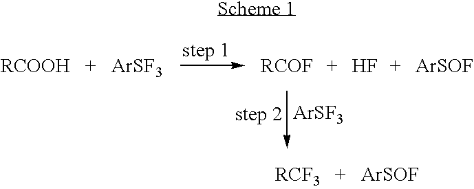 Methods and compositions for producing difluoromethylene-and trifluoromethyl-containing compounds