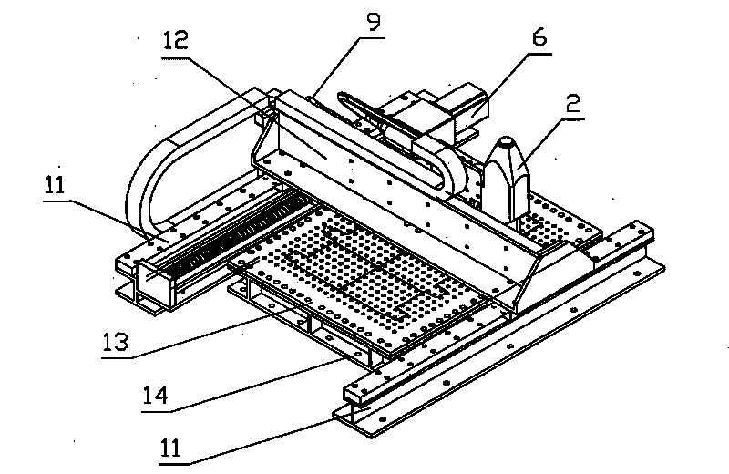 Laser cutting device for battery pole piece