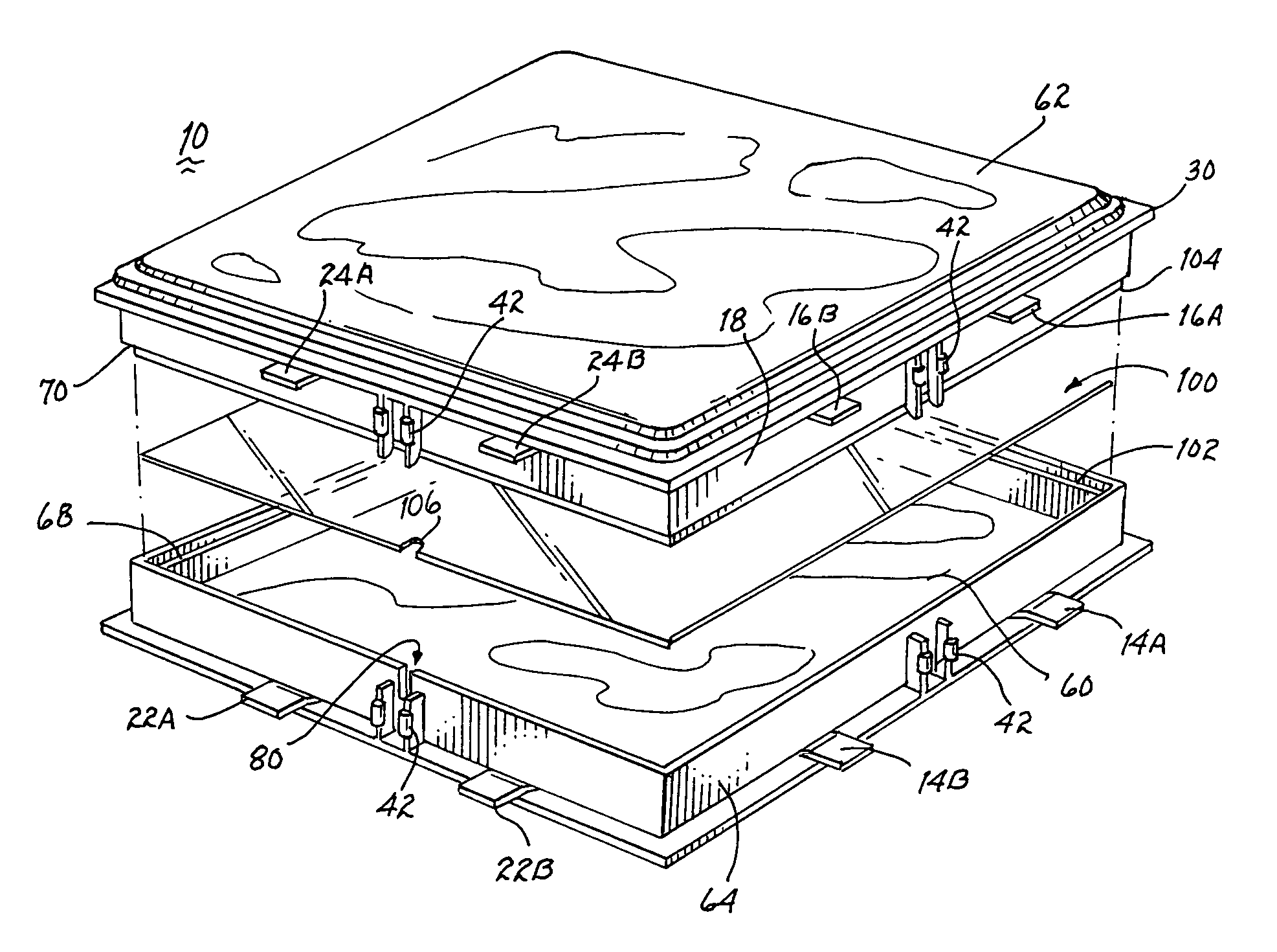 Solar reflective ventilated translucent blocks