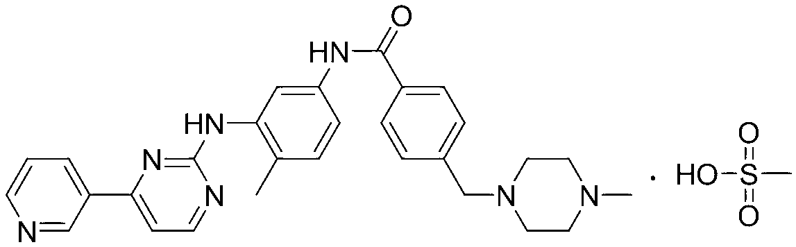 Preparation method of alpha-crystal form imatinib mesylate