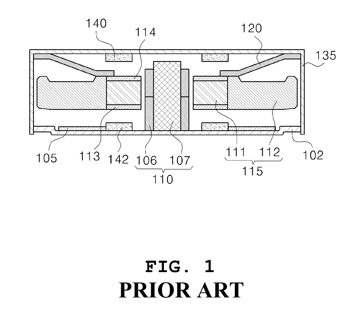 Linear vibration generation device