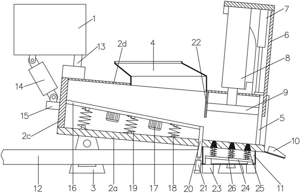 Briquetting machine for waste produced in machining