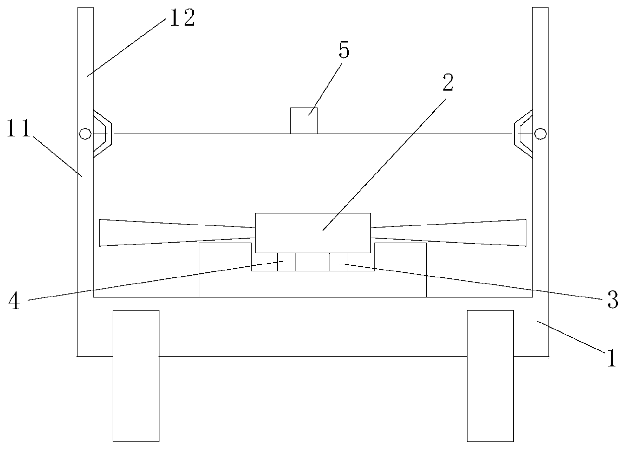 Vehicle-mounted drone bridge daily safety detection system and detection method