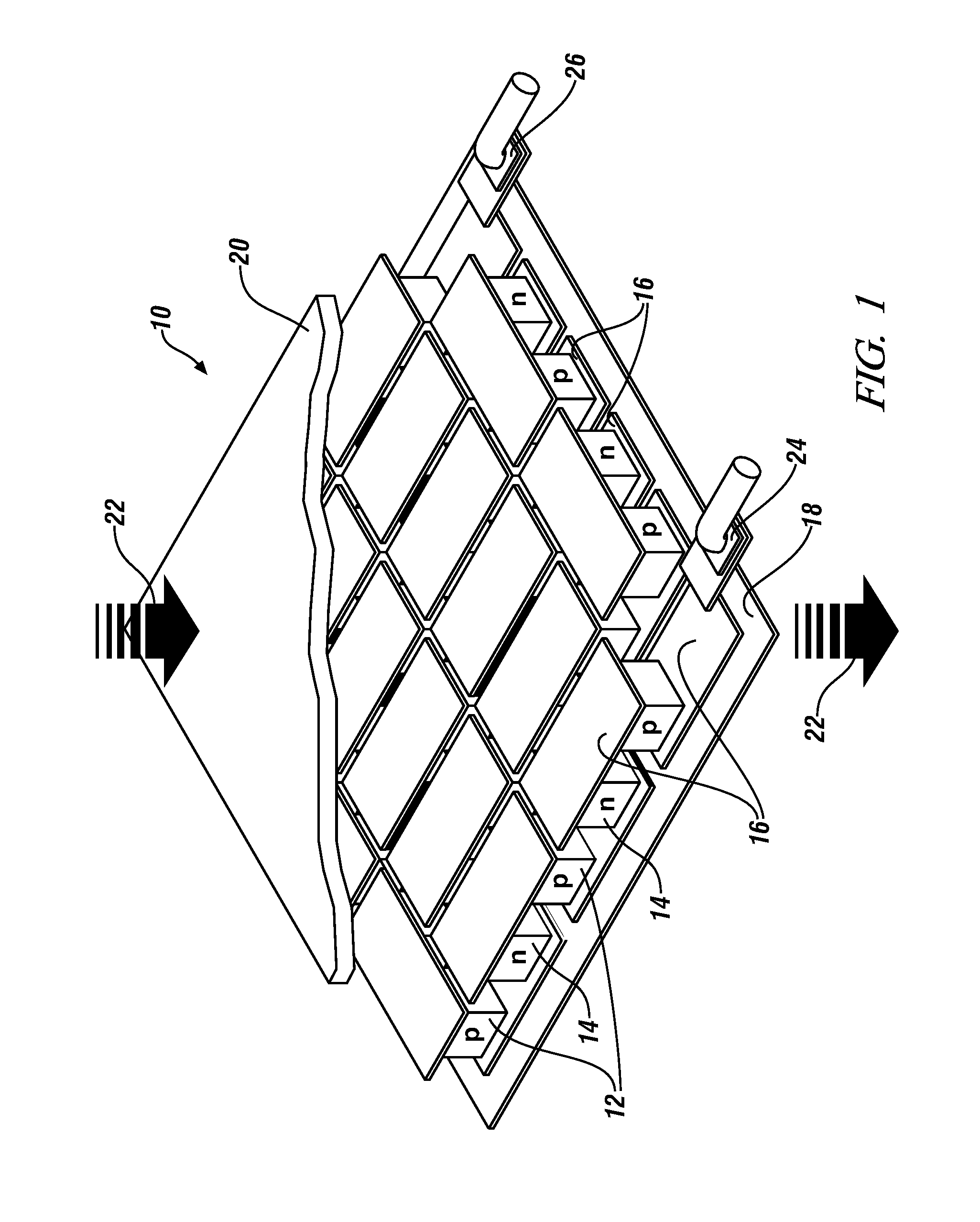 Encapsulation of high temperature thermoelectric modules